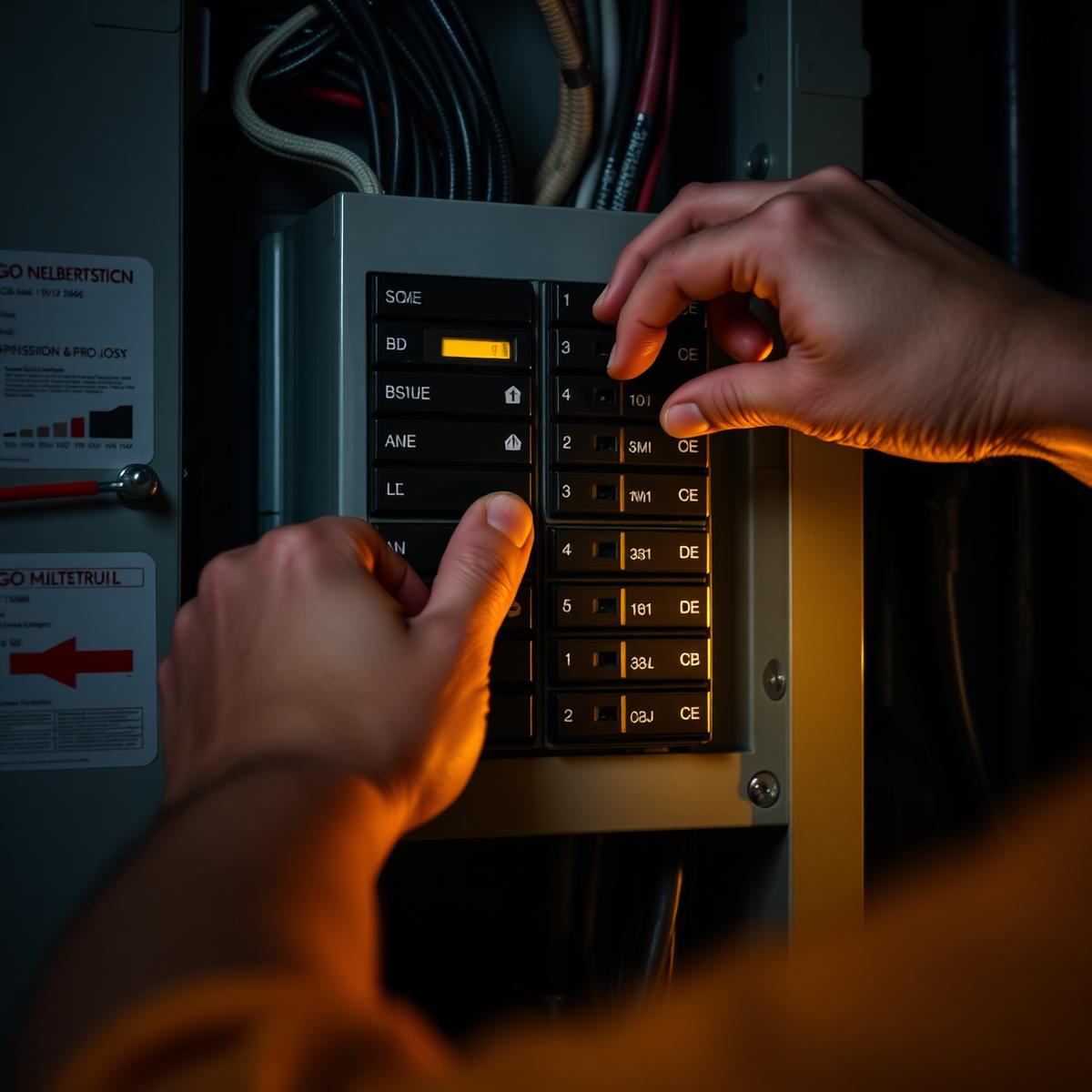 Newly installed 200A electrical panel